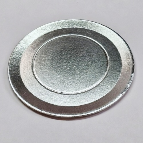 Platos Redondos Plateado - Liviano